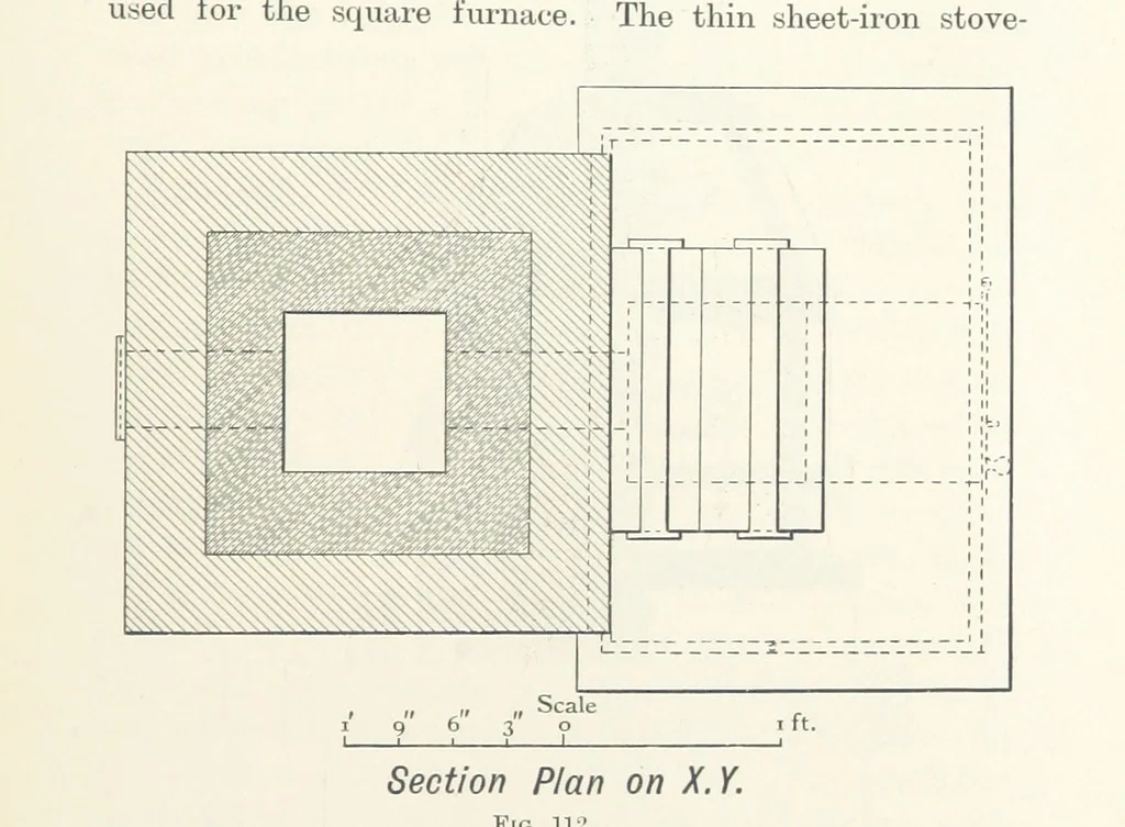 An illustration from A Handbook of Gold Milling, 1894, leaf 465
