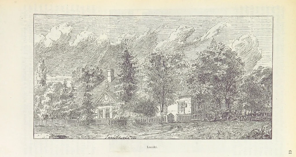 An illustration from A Vág és vidéke topographiai leirás, egyszersmind kalauz a Vág-völgyben utazók ... számára. ... 54 eredeti képpel. Kiadta L. Gy, 1881, leaf 71