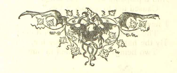 An illustration from Love Lyrics and Valentine Verses, for young and old. [E. M. Davies. With illustrations, 1875, leaf 136