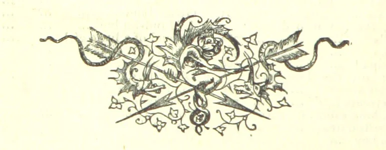 An illustration from Love Lyrics and Valentine Verses, for young and old. [E. M. Davies. With illustrations, 1875, leaf 14