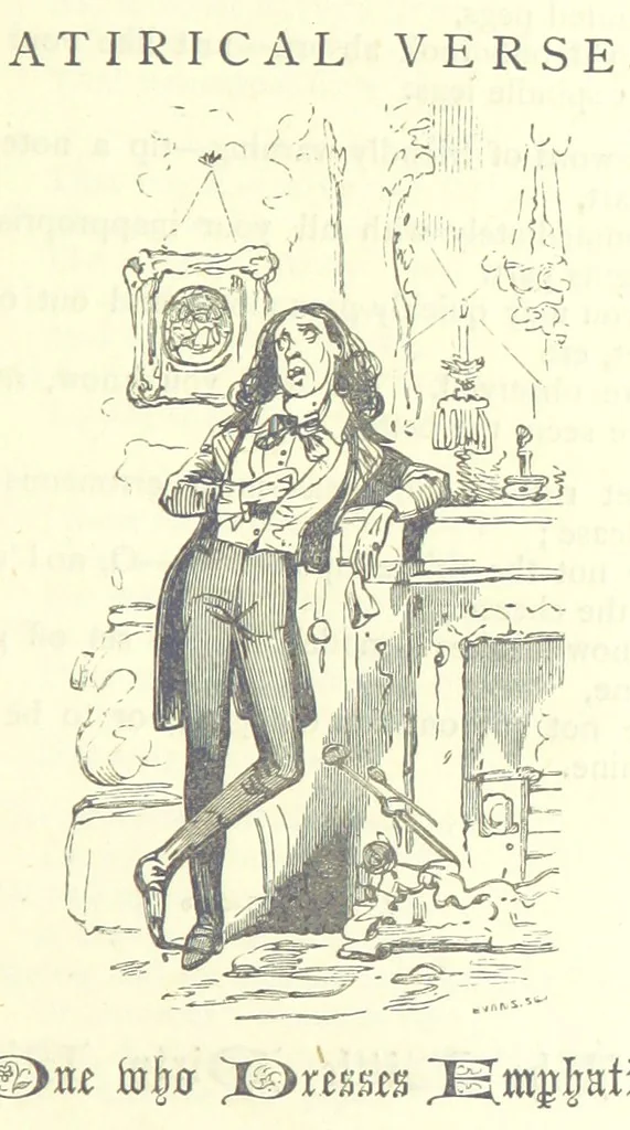 An illustration from Love Lyrics and Valentine Verses, for young and old. [E. M. Davies. With illustrations, 1875, leaf 167