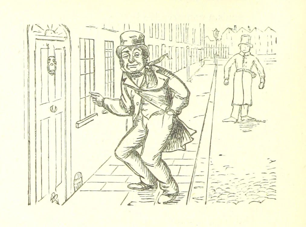 An illustration from Love Lyrics and Valentine Verses, for young and old. [E. M. Davies. With illustrations, 1875, leaf 188