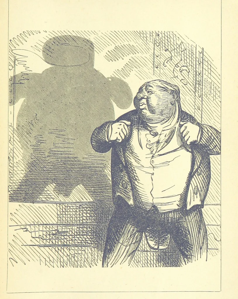 An illustration from Love Lyrics and Valentine Verses, for young and old. [E. M. Davies. With illustrations, 1875, leaf 217
