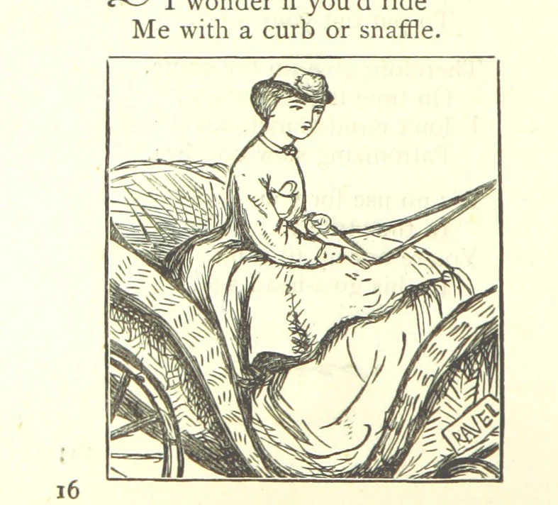 An illustration from Love Lyrics and Valentine Verses, for young and old. [E. M. Davies. With illustrations, 1875, leaf 220