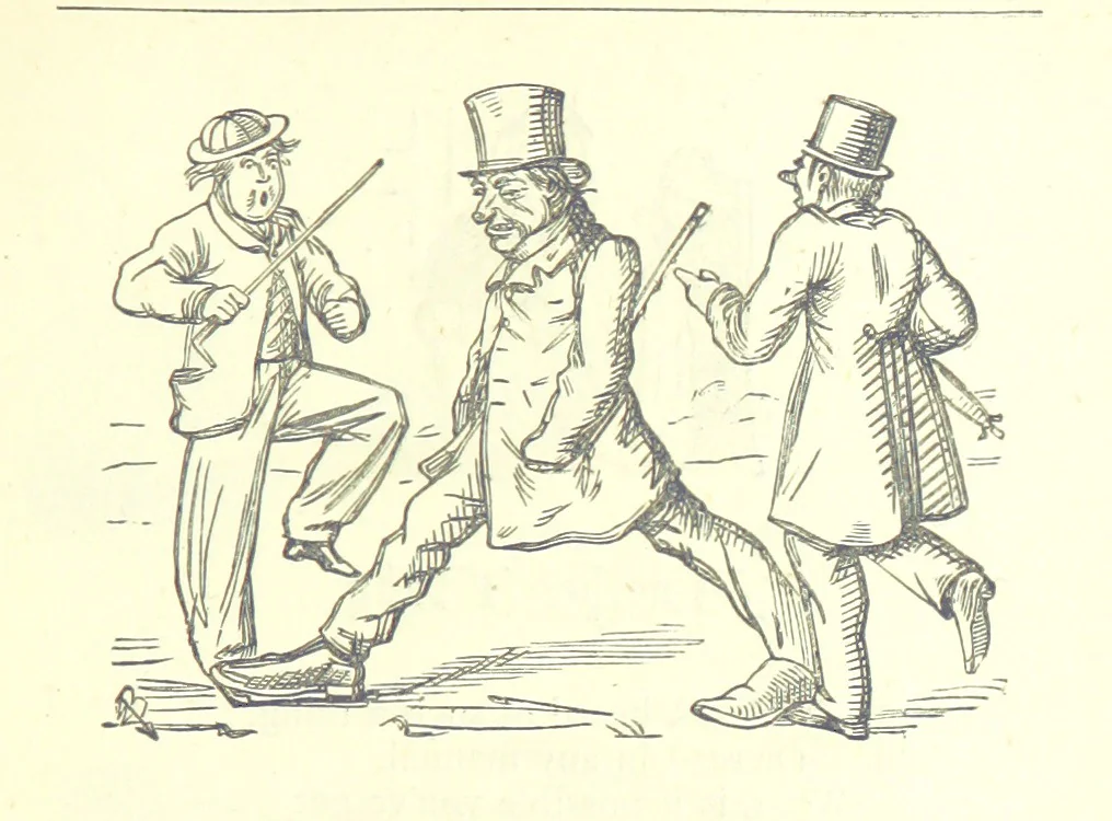 An illustration from Love Lyrics and Valentine Verses, for young and old. [E. M. Davies. With illustrations, 1875, leaf 229