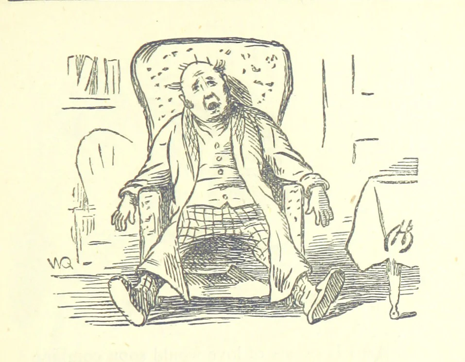 An illustration from Love Lyrics and Valentine Verses, for young and old. [E. M. Davies. With illustrations, 1875, leaf 237
