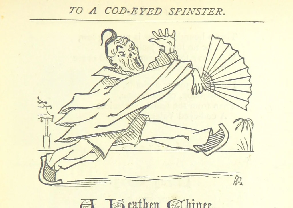 An illustration from Love Lyrics and Valentine Verses, for young and old. [E. M. Davies. With illustrations, 1875, leaf 249