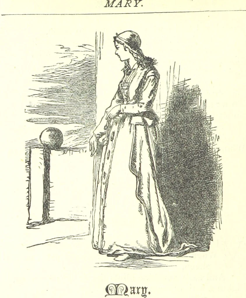 An illustration from Love Lyrics and Valentine Verses, for young and old. [E. M. Davies. With illustrations, 1875, leaf 326