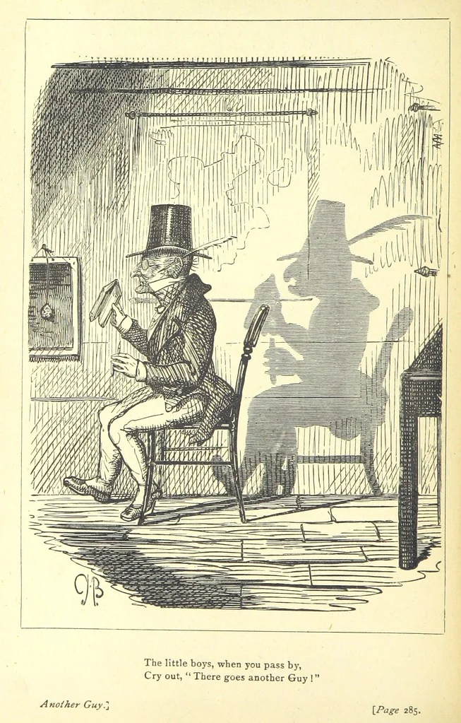 An illustration from Love Lyrics and Valentine Verses, for young and old. [E. M. Davies. With illustrations, 1875, leaf 374