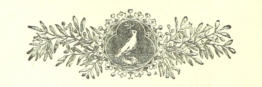 An illustration from Love Lyrics and Valentine Verses, for young and old. [E. M. Davies. With illustrations, 1875, leaf 390