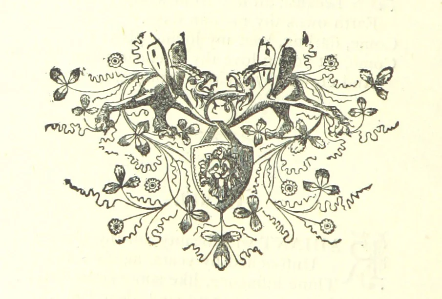 An illustration from Love Lyrics and Valentine Verses, for young and old. [E. M. Davies. With illustrations, 1875, leaf 400