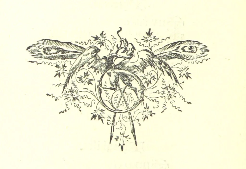 An illustration from Love Lyrics and Valentine Verses, for young and old. [E. M. Davies. With illustrations, 1875, leaf 408