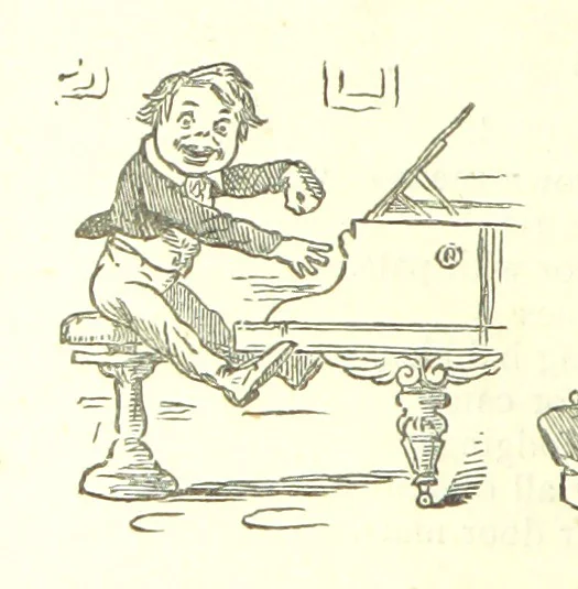 An illustration from Love Lyrics and Valentine Verses, for young and old. [E. M. Davies. With illustrations, 1875, leaf 486