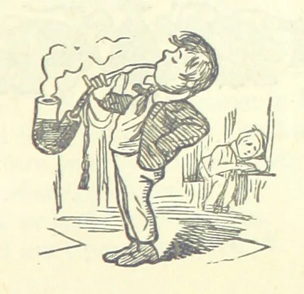 An illustration from Love Lyrics and Valentine Verses, for young and old. [E. M. Davies. With illustrations, 1875, leaf 487