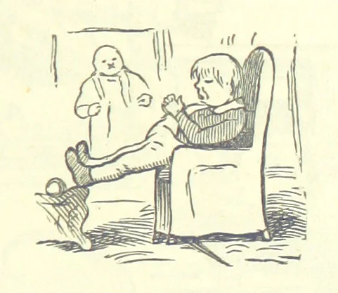 An illustration from Love Lyrics and Valentine Verses, for young and old. [E. M. Davies. With illustrations, 1875, leaf 495