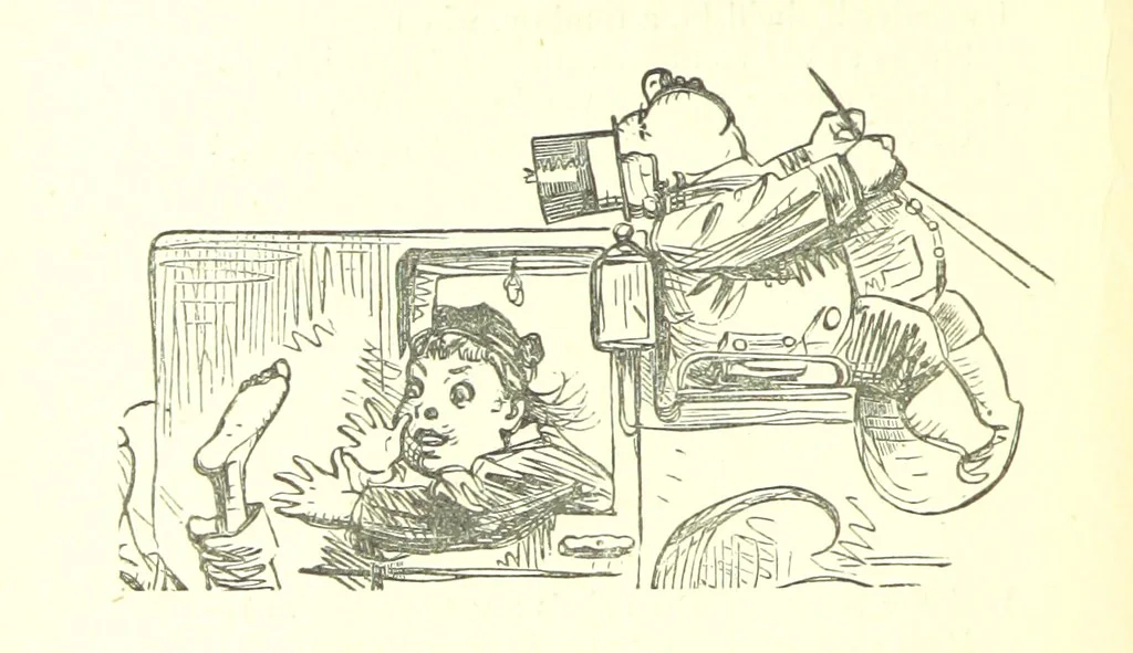 An illustration from Love Lyrics and Valentine Verses, for young and old. [E. M. Davies. With illustrations, 1875, leaf 496