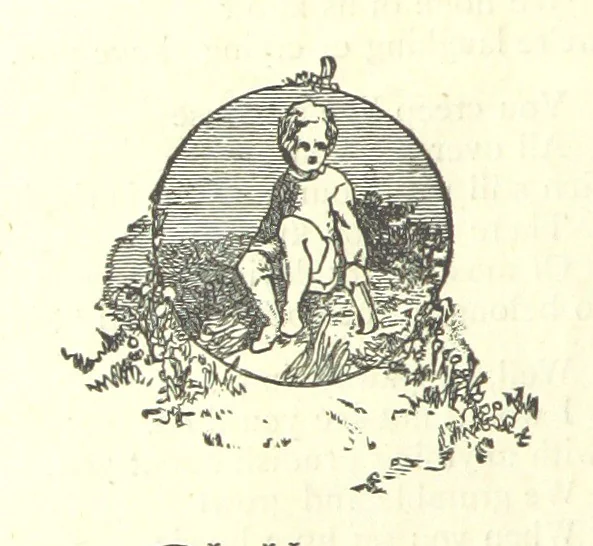 An illustration from Love Lyrics and Valentine Verses, for young and old. [E. M. Davies. With illustrations, 1875, leaf 528