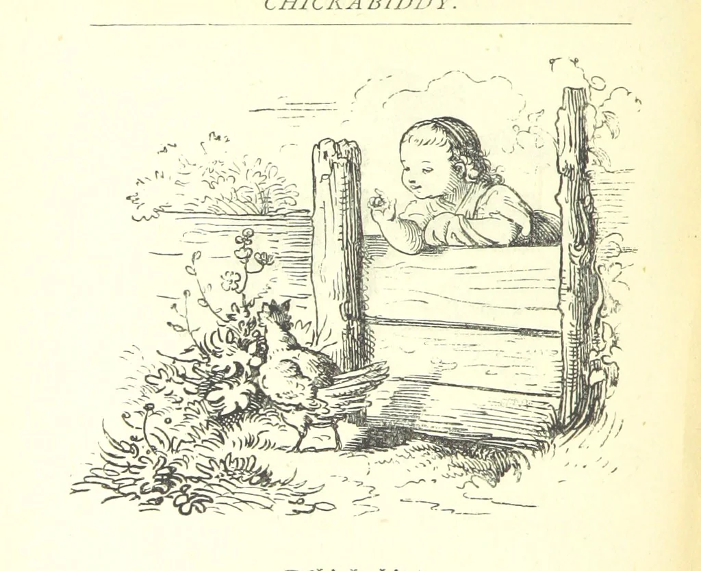 An illustration from Love Lyrics and Valentine Verses, for young and old. [E. M. Davies. With illustrations, 1875, leaf 578