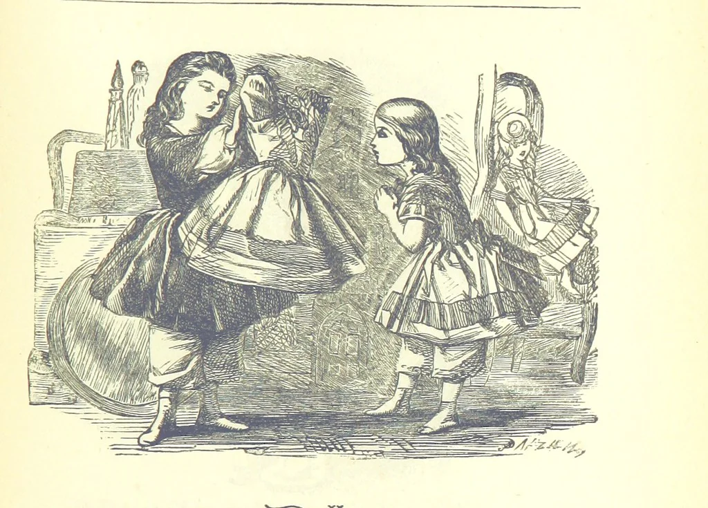 An illustration from Love Lyrics and Valentine Verses, for young and old. [E. M. Davies. With illustrations, 1875, leaf 601