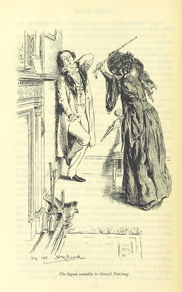 An illustration from Handy Andy, etc, 1896, leaf 478