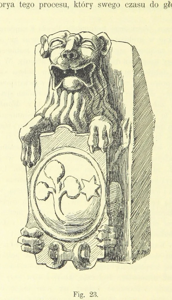 An illustration from Patrycyat i mieszczaństwo lwowskie w XVI. i. XVII. wieku. ... Wydanie drugie ... pomnożone, etc, 1892, leaf 102
