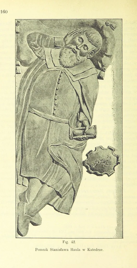 An illustration from Patrycyat i mieszczaństwo lwowskie w XVI. i. XVII. wieku. ... Wydanie drugie ... pomnożone, etc, 1892, leaf 174