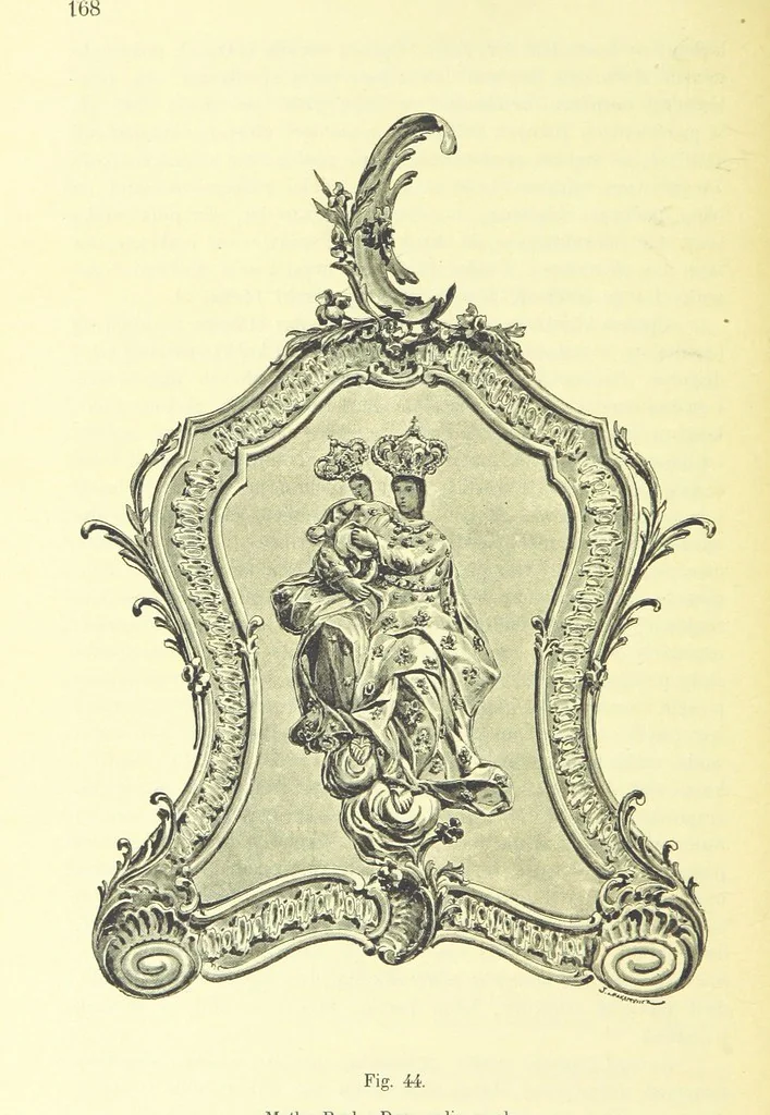 An illustration from Patrycyat i mieszczaństwo lwowskie w XVI. i. XVII. wieku. ... Wydanie drugie ... pomnożone, etc, 1892, leaf 182