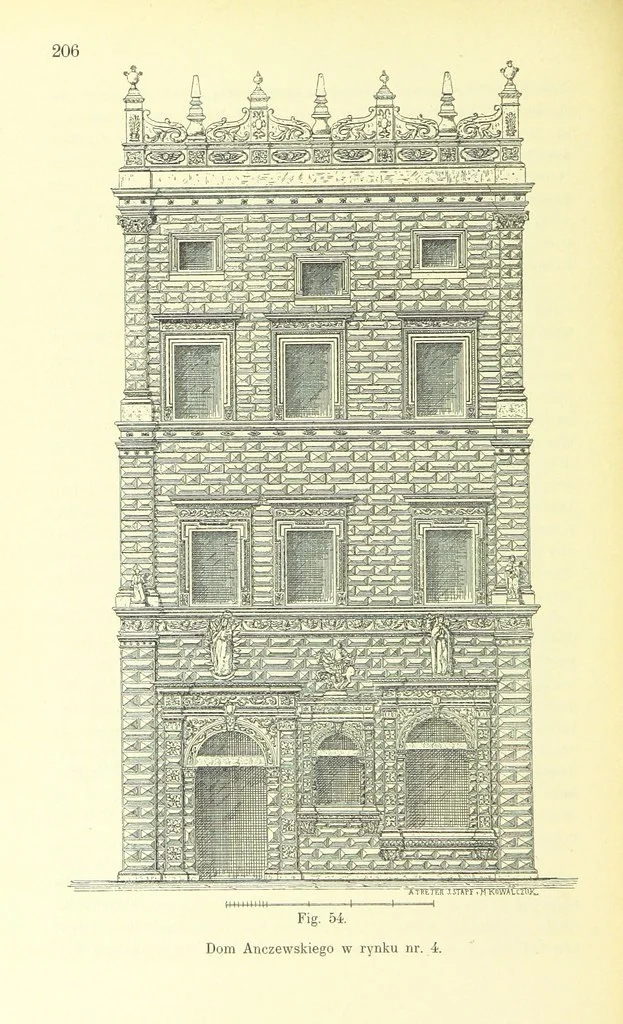 An illustration from Patrycyat i mieszczaństwo lwowskie w XVI. i. XVII. wieku. ... Wydanie drugie ... pomnożone, etc, 1892, leaf 220