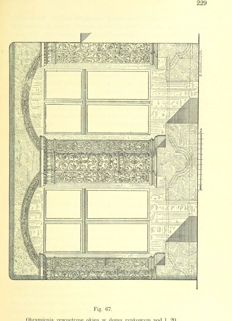 An illustration from Patrycyat i mieszczaństwo lwowskie w XVI. i. XVII. wieku. ... Wydanie drugie ... pomnożone, etc, 1892, leaf 243