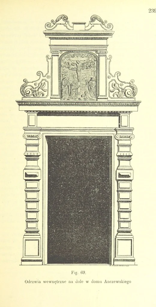 An illustration from Patrycyat i mieszczaństwo lwowskie w XVI. i. XVII. wieku. ... Wydanie drugie ... pomnożone, etc, 1892, leaf 253