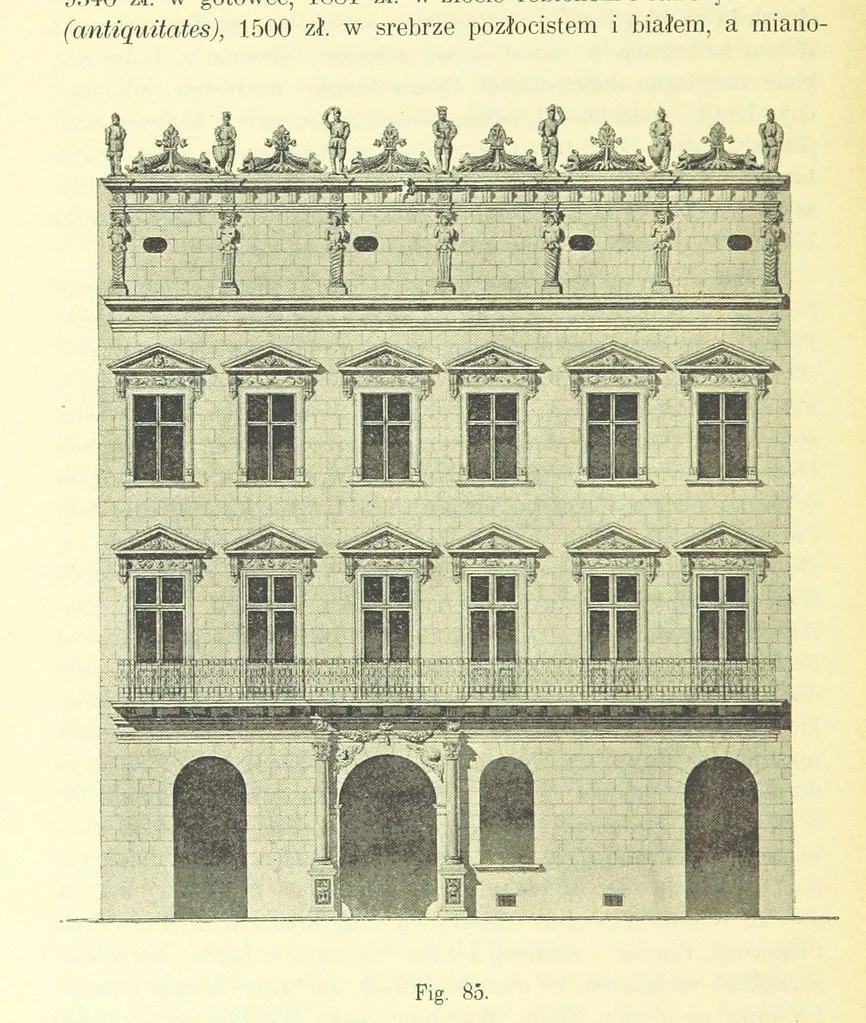 An illustration from Patrycyat i mieszczaństwo lwowskie w XVI. i. XVII. wieku. ... Wydanie drugie ... pomnożone, etc, 1892, leaf 334