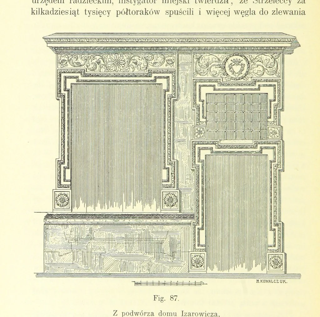 An illustration from Patrycyat i mieszczaństwo lwowskie w XVI. i. XVII. wieku. ... Wydanie drugie ... pomnożone, etc, 1892, leaf 346