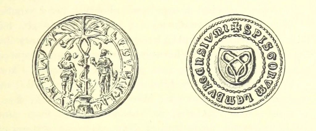 An illustration from Patrycyat i mieszczaństwo lwowskie w XVI. i. XVII. wieku. ... Wydanie drugie ... pomnożone, etc, 1892, leaf 379