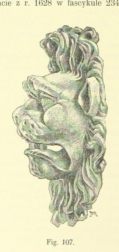 An illustration from Patrycyat i mieszczaństwo lwowskie w XVI. i. XVII. wieku. ... Wydanie drugie ... pomnożone, etc, 1892, leaf 406