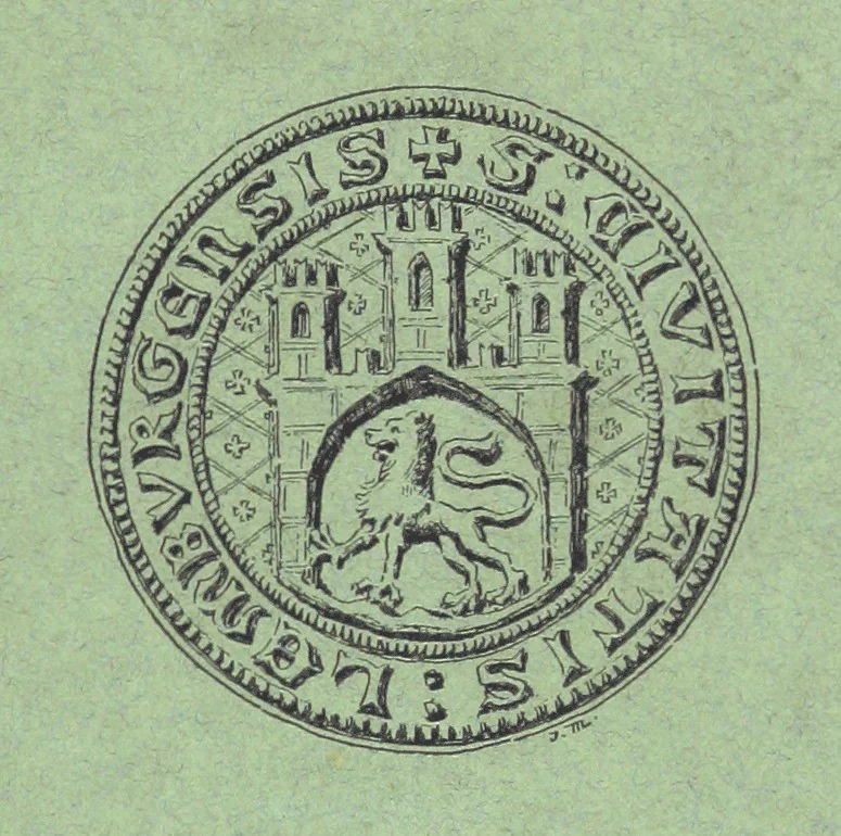 An illustration from Patrycyat i mieszczaństwo lwowskie w XVI. i. XVII. wieku. ... Wydanie drugie ... pomnożone, etc, 1892, leaf 449