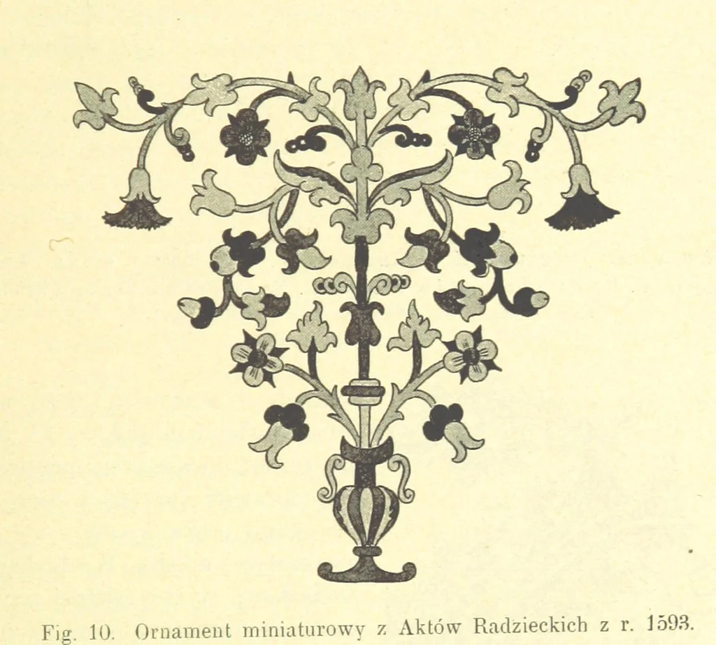 An illustration from Patrycyat i mieszczaństwo lwowskie w XVI. i. XVII. wieku. ... Wydanie drugie ... pomnożone, etc, 1892, leaf 49