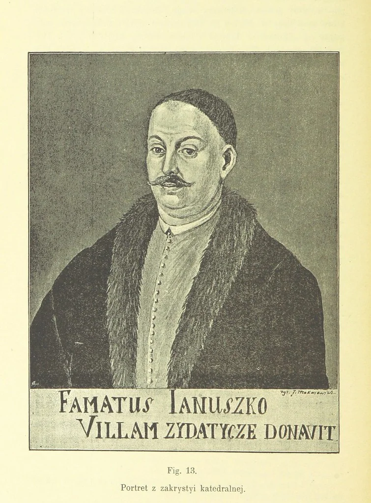 An illustration from Patrycyat i mieszczaństwo lwowskie w XVI. i. XVII. wieku. ... Wydanie drugie ... pomnożone, etc, 1892, leaf 54