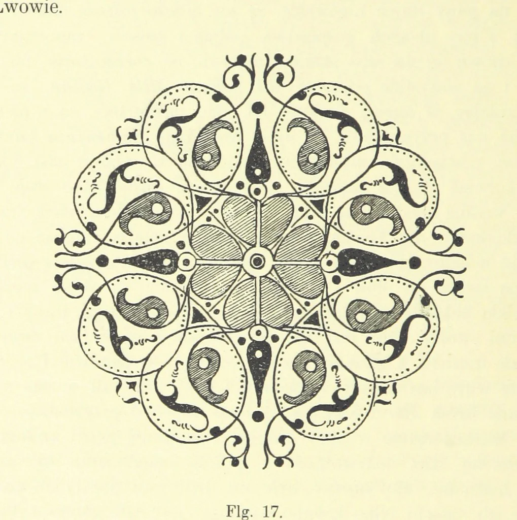 An illustration from Patrycyat i mieszczaństwo lwowskie w XVI. i. XVII. wieku. ... Wydanie drugie ... pomnożone, etc, 1892, leaf 80