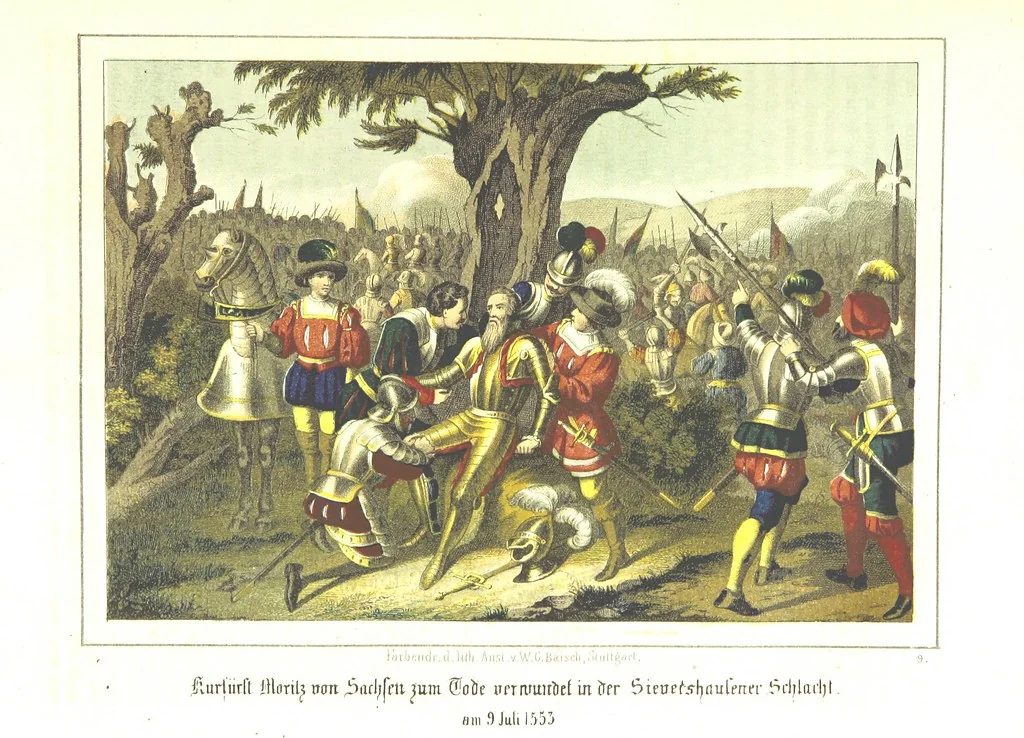 An illustration from Deutschlands letztere drei Jahrhunderte, oder: des deutschen Volkes Gedenk-Buch an seiner Väter Schicksale und Leiden seit drei Jahrhunderten, etc, 1858, leaf 149