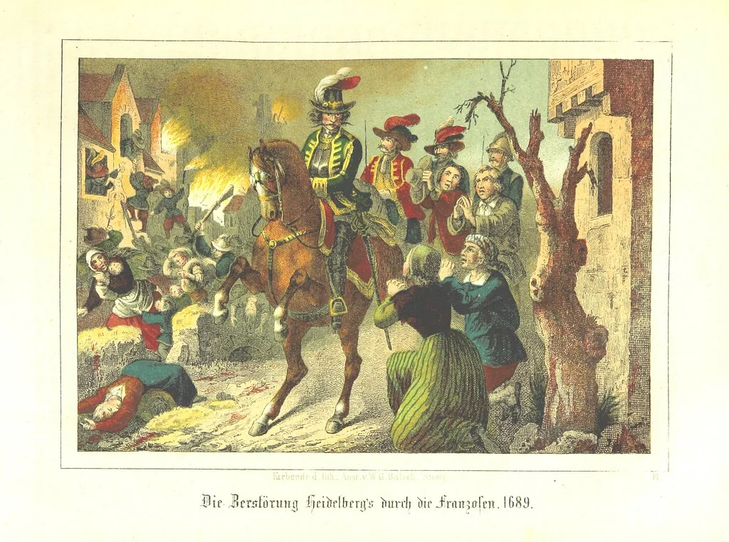 An illustration from Deutschlands letztere drei Jahrhunderte, oder: des deutschen Volkes Gedenk-Buch an seiner Väter Schicksale und Leiden seit drei Jahrhunderten, etc, 1858, leaf 311
