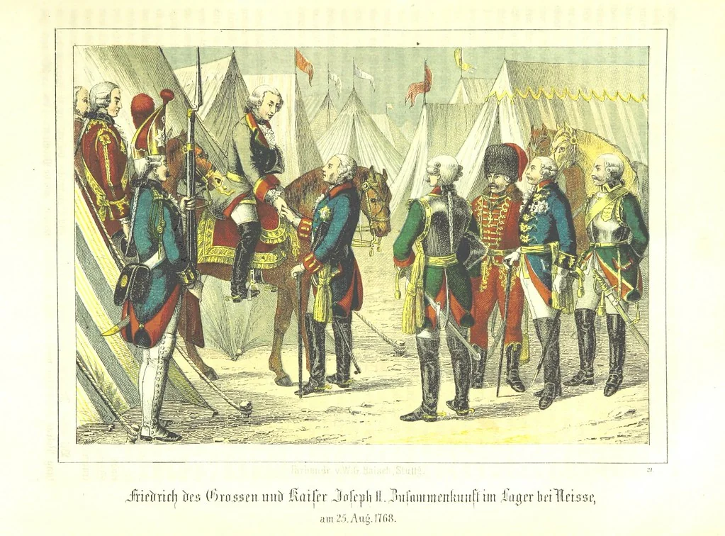 An illustration from Deutschlands letztere drei Jahrhunderte, oder: des deutschen Volkes Gedenk-Buch an seiner Väter Schicksale und Leiden seit drei Jahrhunderten, etc, 1858, leaf 391