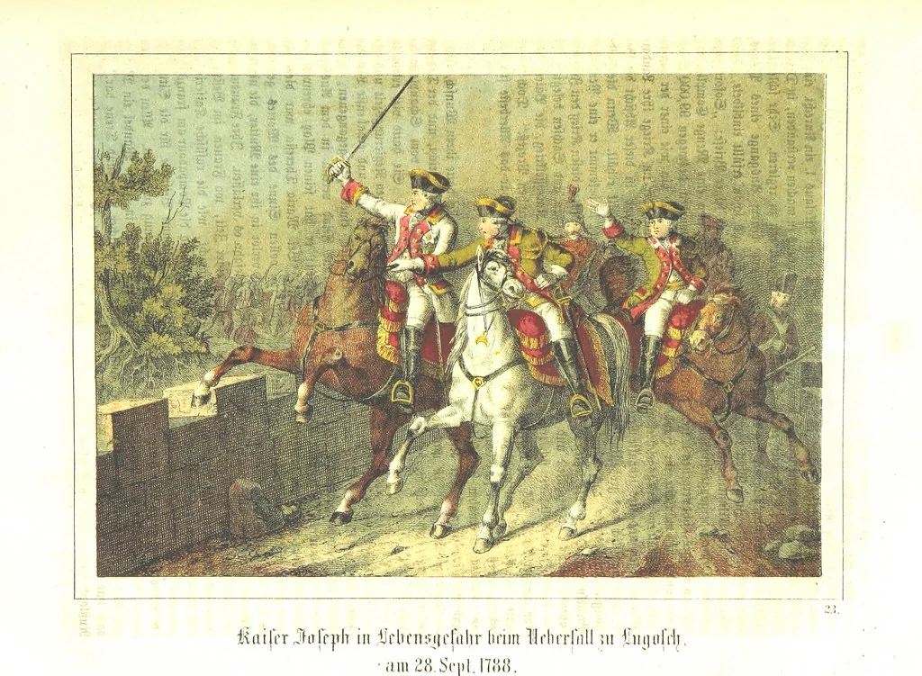 An illustration from Deutschlands letztere drei Jahrhunderte, oder: des deutschen Volkes Gedenk-Buch an seiner Väter Schicksale und Leiden seit drei Jahrhunderten, etc, 1858, leaf 399