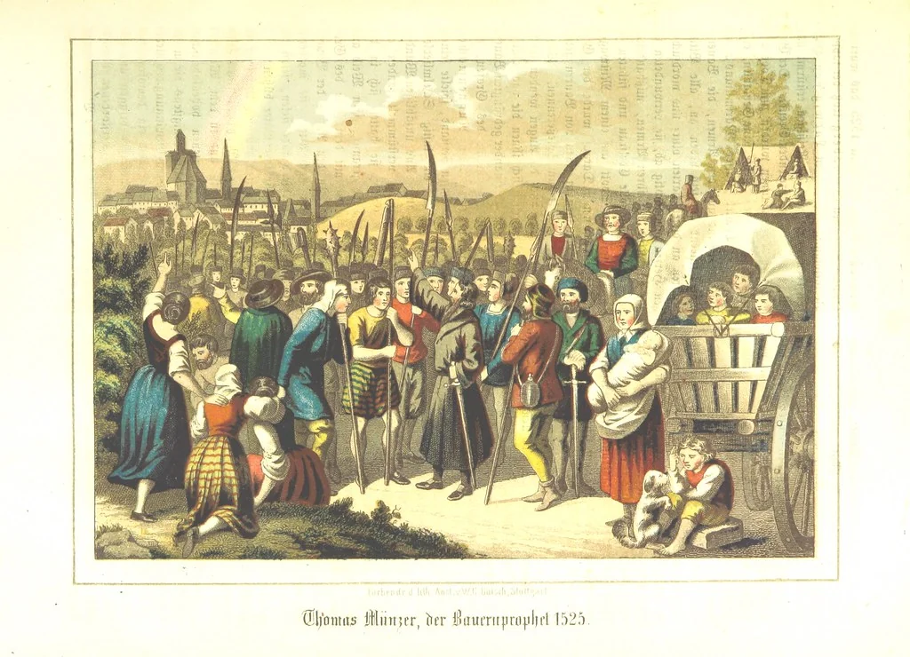 An illustration from Deutschlands letztere drei Jahrhunderte, oder: des deutschen Volkes Gedenk-Buch an seiner Väter Schicksale und Leiden seit drei Jahrhunderten, etc, 1858, leaf 71