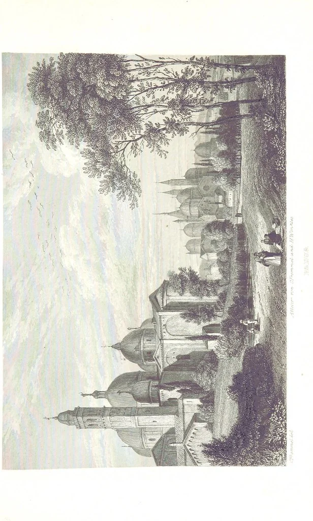 An illustration from C. Frommel's pittoreskes Italien. Nach dessen Original-Gemälden und Zeichnungen. Die Scenen aus dem Volksleben nach Zeichnungen von Catel, Gail, Goetzloff, Mosbrugger, Weller, Pinelli, etc. In Stahl gestochen von C. Frommel und H. Winkler. Text für Ober-Italien von W. von Lüdemann, Unter-Italien von C. Witte, etc, 1840, leaf 103