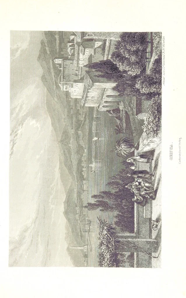 An illustration from C. Frommel's pittoreskes Italien. Nach dessen Original-Gemälden und Zeichnungen. Die Scenen aus dem Volksleben nach Zeichnungen von Catel, Gail, Goetzloff, Mosbrugger, Weller, Pinelli, etc. In Stahl gestochen von C. Frommel und H. Winkler. Text für Ober-Italien von W. von Lüdemann, Unter-Italien von C. Witte, etc, 1840, leaf 197