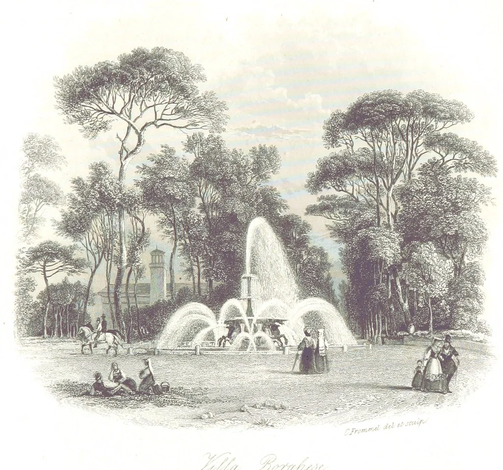 An illustration from C. Frommel's pittoreskes Italien. Nach dessen Original-Gemälden und Zeichnungen. Die Scenen aus dem Volksleben nach Zeichnungen von Catel, Gail, Goetzloff, Mosbrugger, Weller, Pinelli, etc. In Stahl gestochen von C. Frommel und H. Winkler. Text für Ober-Italien von W. von Lüdemann, Unter-Italien von C. Witte, etc, 1840, leaf 263