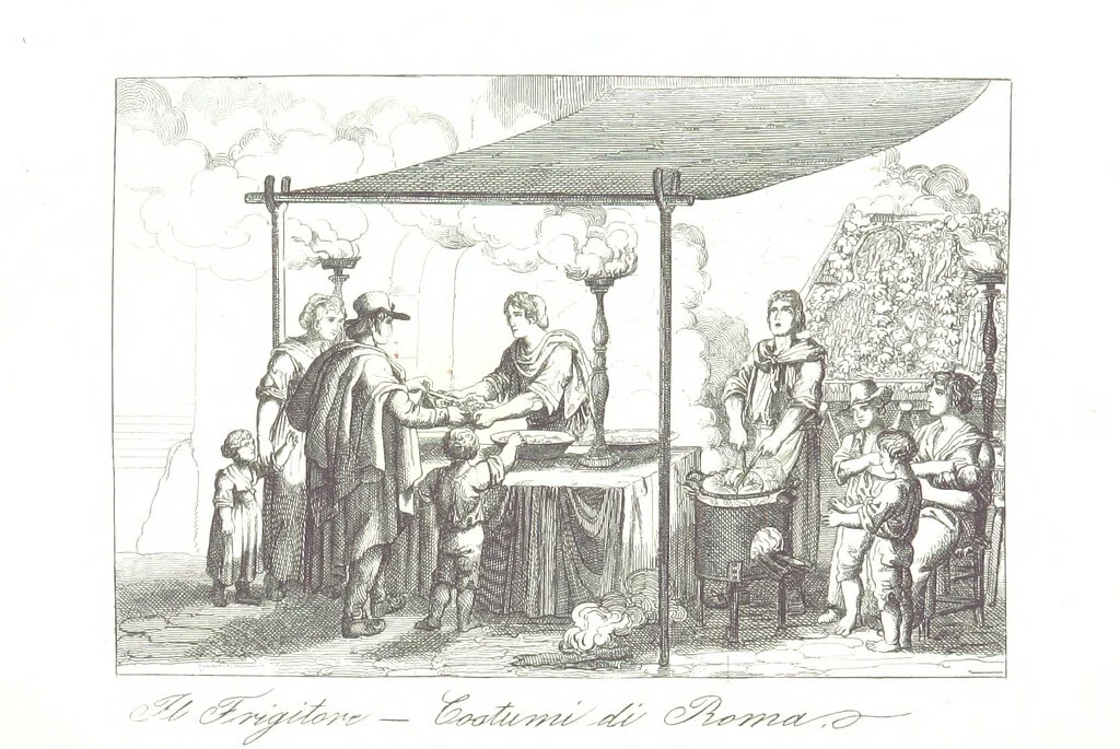 An illustration from C. Frommel's pittoreskes Italien. Nach dessen Original-Gemälden und Zeichnungen. Die Scenen aus dem Volksleben nach Zeichnungen von Catel, Gail, Goetzloff, Mosbrugger, Weller, Pinelli, etc. In Stahl gestochen von C. Frommel und H. Winkler. Text für Ober-Italien von W. von Lüdemann, Unter-Italien von C. Witte, etc, 1840, leaf 495