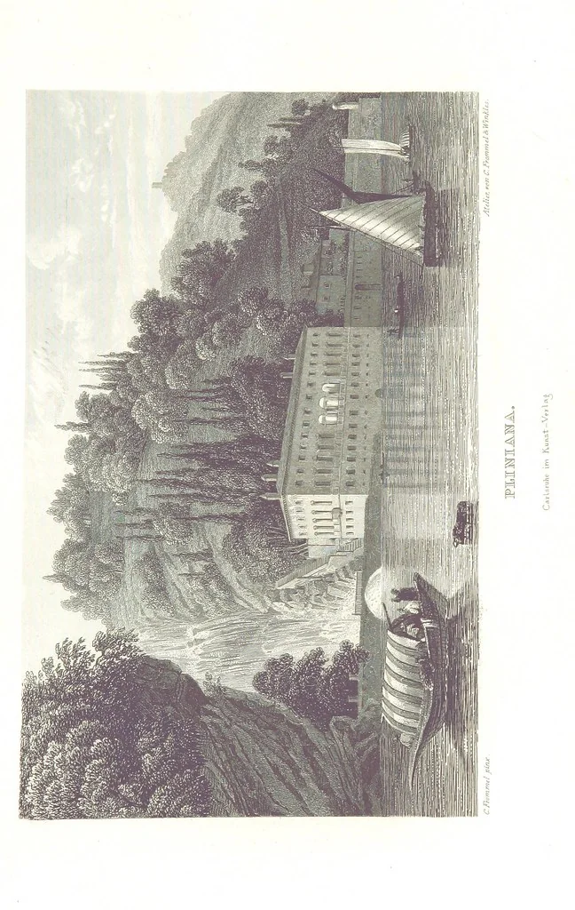 An illustration from C. Frommel's pittoreskes Italien. Nach dessen Original-Gemälden und Zeichnungen. Die Scenen aus dem Volksleben nach Zeichnungen von Catel, Gail, Goetzloff, Mosbrugger, Weller, Pinelli, etc. In Stahl gestochen von C. Frommel und H. Winkler. Text für Ober-Italien von W. von Lüdemann, Unter-Italien von C. Witte, etc, 1840, leaf 67