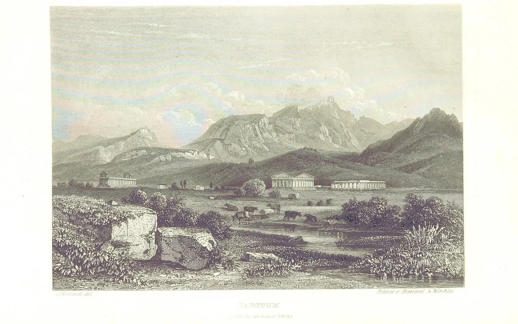 An illustration from C. Frommel's pittoreskes Italien. Nach dessen Original-Gemälden und Zeichnungen. Die Scenen aus dem Volksleben nach Zeichnungen von Catel, Gail, Goetzloff, Mosbrugger, Weller, Pinelli, etc. In Stahl gestochen von C. Frommel und H. Winkler. Text für Ober-Italien von W. von Lüdemann, Unter-Italien von C. Witte, etc, 1840, leaf 791