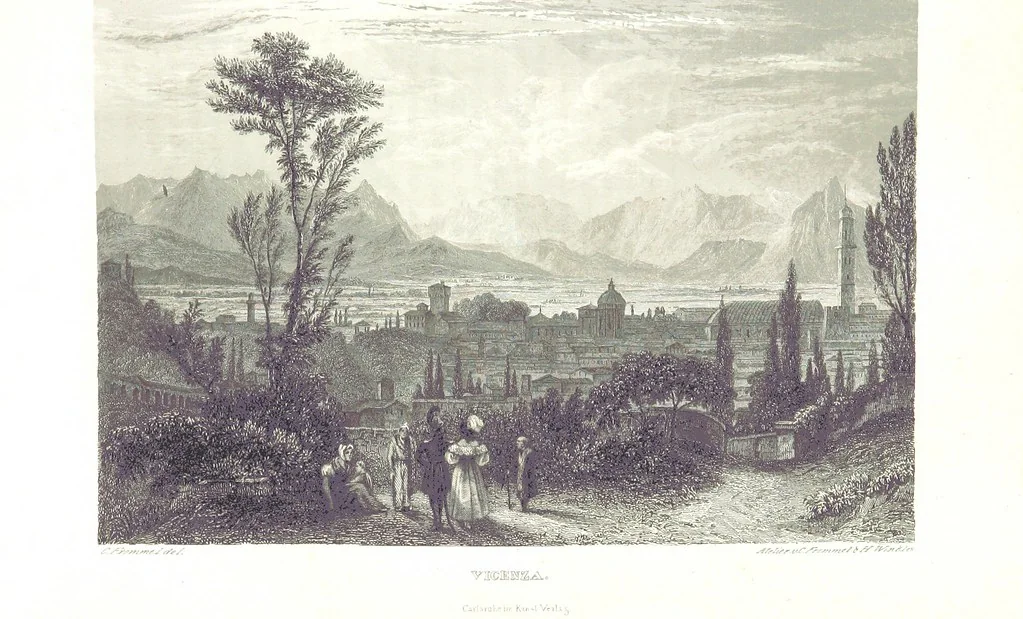 An illustration from C. Frommel's pittoreskes Italien. Nach dessen Original-Gemälden und Zeichnungen. Die Scenen aus dem Volksleben nach Zeichnungen von Catel, Gail, Goetzloff, Mosbrugger, Weller, Pinelli, etc. In Stahl gestochen von C. Frommel und H. Winkler. Text für Ober-Italien von W. von Lüdemann, Unter-Italien von C. Witte, etc, 1840, leaf 97